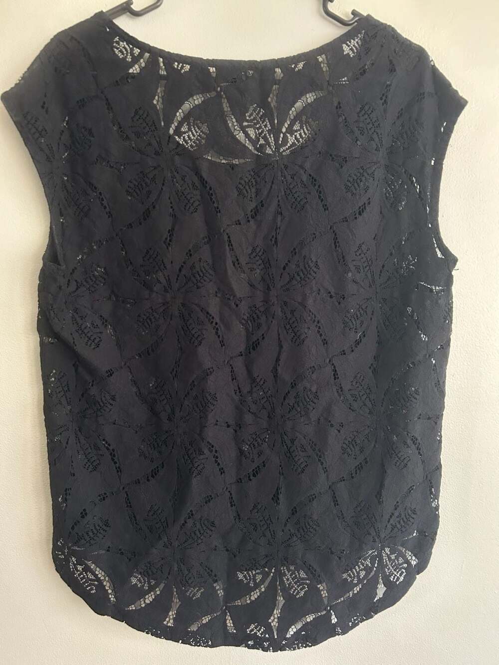Banana Republic Women's Black Lace Top - Picture 3 of 7